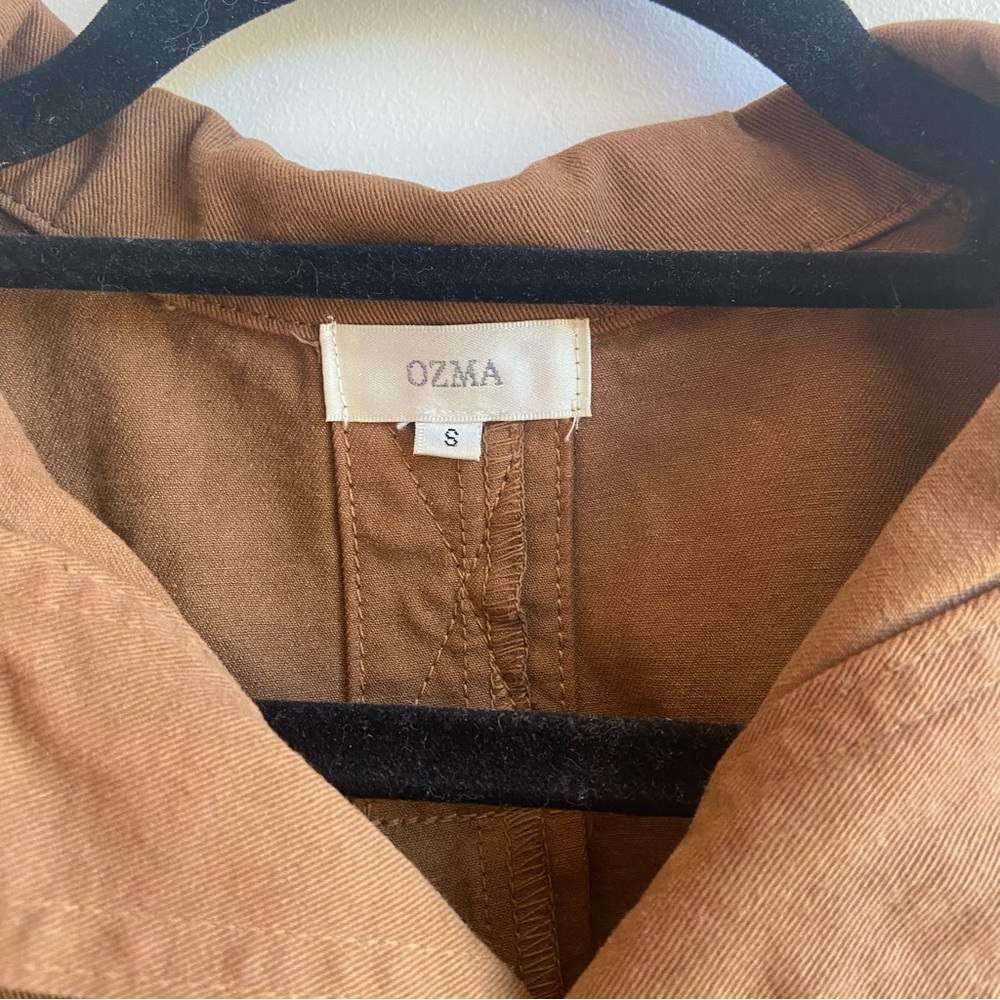 OZMA Tan Utility Jacket for Women - Picture 6 of 10